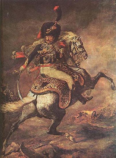 Theodore Gericault Charging Chasseur by Theodore Gericault France oil painting art